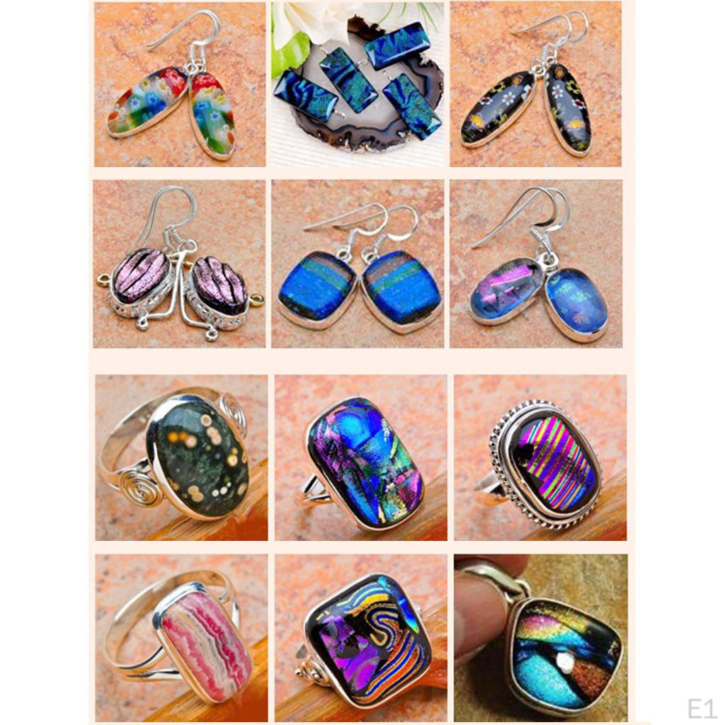 28 г плавленого стекла конфетти для ювелирных изделий своими руками в микроволновой печи