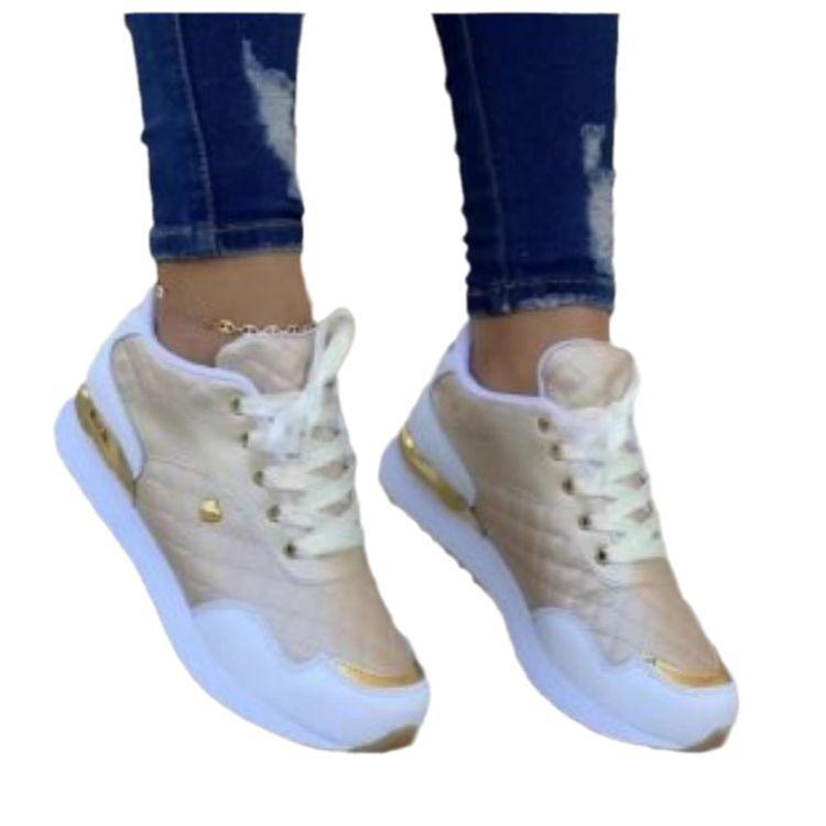 Women's 2023 Spring Breathable Colorful Running Sneakers, Large Size Sports Shoes