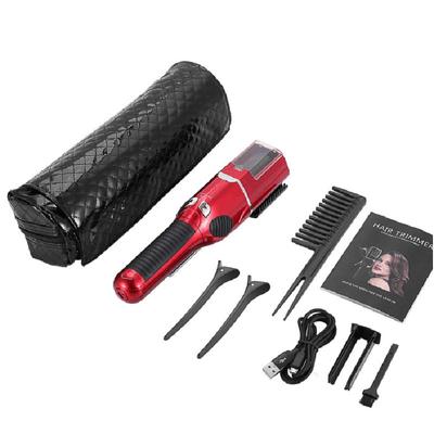 Автоматический триммер для секущихся кончиков волос, устройство для удаления сухих поврежденных волос, беспроводная женская машинка для стрижки волос, машинка для стрижки волос с открытыми концами