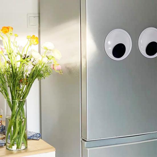 8 шт. Глаза на Хэллоуин для кустов, большие игрушечные глаза, гигантские подвижные глаза на Хэллоуин, самоклеящиеся наклейки для поделок, домашнего декора