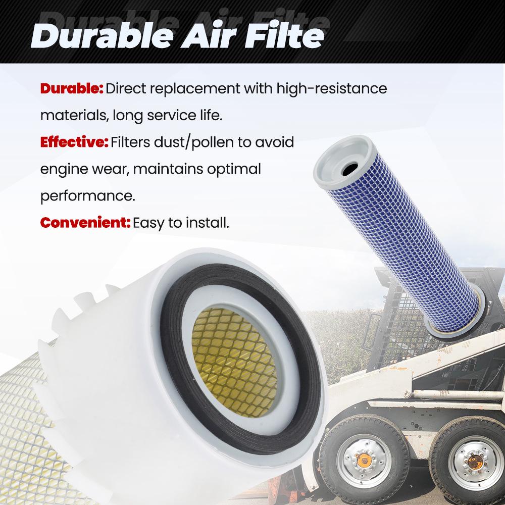 Car Modification Air Filter Kit for Bobcat 641 (6598362, 6598492)