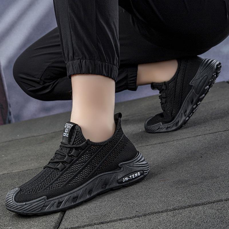 Мужская обувь новая летняя полая сетчатая дышащая для бега повседневная спортивная обувь модная мужская обувь
