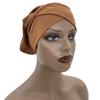 Ribbed Cross Front Under Scarves Muslim Inner Hijab Cap