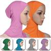 Women Lady Pure Color Hat Muslim Hijab HeadWrap Scarf Clothing Accessories Muslim Turban Soft