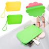 Silicone Travel Toiletry Bag Square Coin Bag New Cosmetic Storage Bag