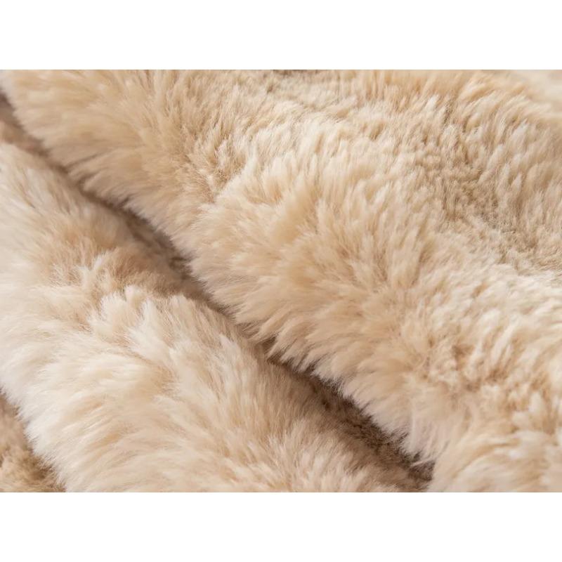 Утолщенный кролик плюшевый диван полотенце теплый зимний угловой диван чехол нескользящий диван чехлы диваны полотенце для гостиной современный декор