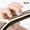 8 Pieces,Guitar Fingertip Protectors,Finger Protection Covers Caps,Silicone,Silicone Finger