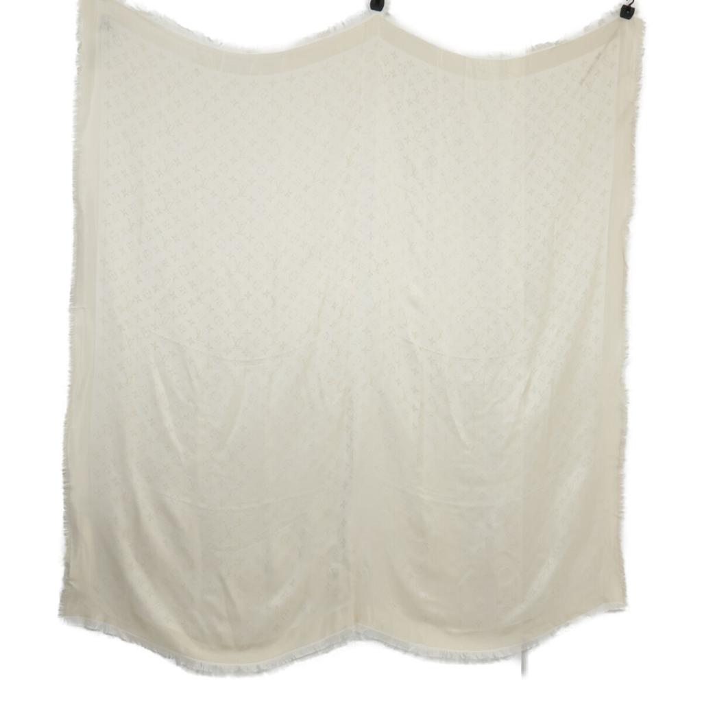 Louis Vuitton [/Domestic Genuine] 2023 M74026 Monogram Shine Fringe Shawl Stole BronUsed