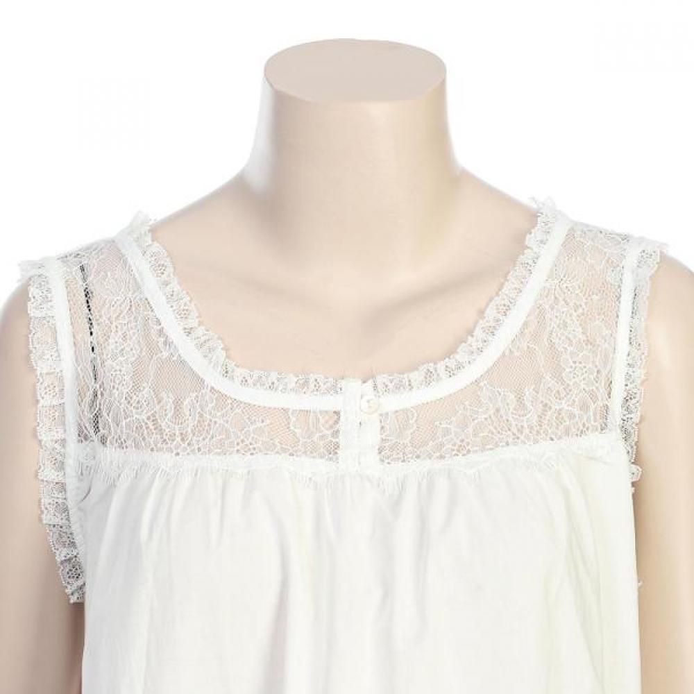 Barbara Ivory Sleeveless Dress Agw4599l