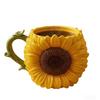 Elegant Floral Mug, Perfect Gift For Tea Lovers, For Birthda, Annrsaries, And Cozy Mornings, Gardening