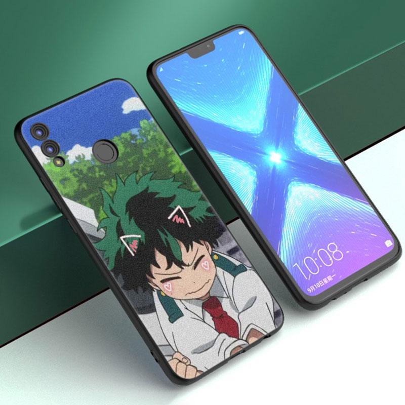 Чехол My Hero Academia Midoriya для Huawei Honor 10X Lite 7A 7S 8A 8S 8C 8X 9A 9C 10i 20i 30i 20S 20E 9X Pro 10 8 Lite Мягкий чехол