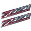1pcs Z71 Emblem Sticker Side Fender Rear Trunk Decals Car Styling