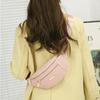 Waist Bags for Women Oxford Leisure Color Waist Bag Shoulder Crossbody Chest Bags Handbags All-match Messenger Belt Bags