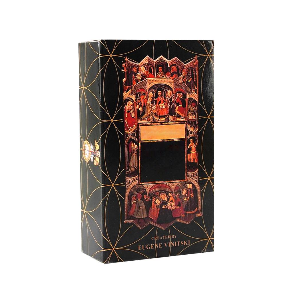 Tarot Cards Waterproof Tarot Decks Tarot Cards With Guide Book Tarot Cards For Beginner Wrinkle Resistant Purple
