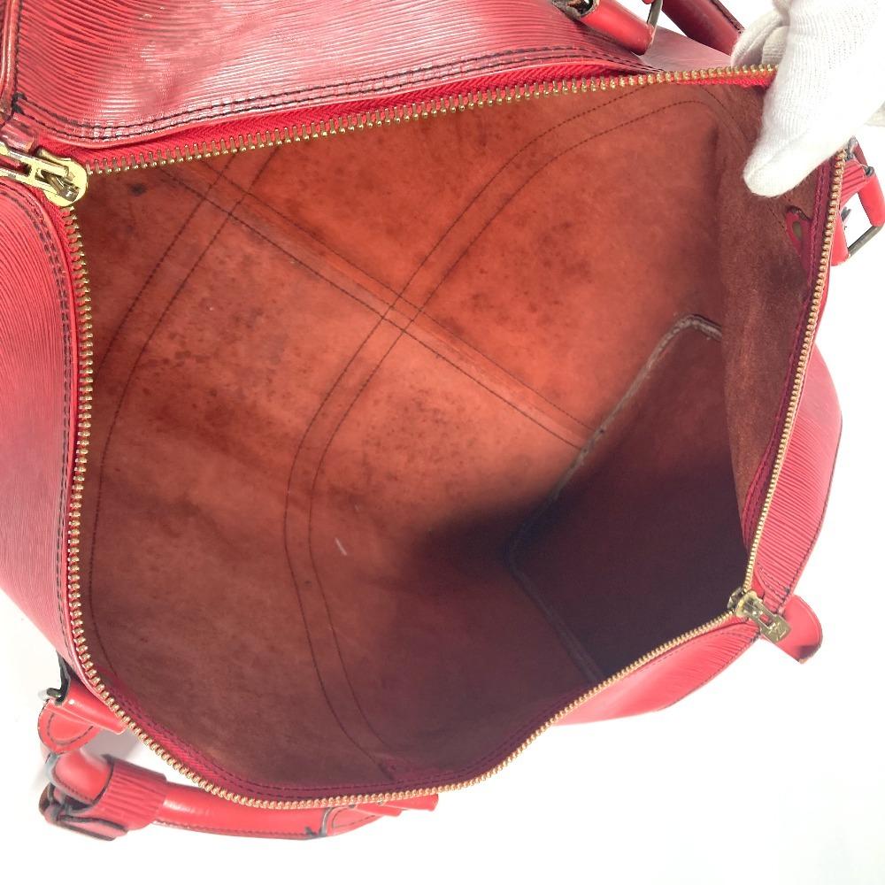 Louis Vuitton M42967 Epi Keepall50 Travel Bag Hand Bags Duffle Bag Castilian Red