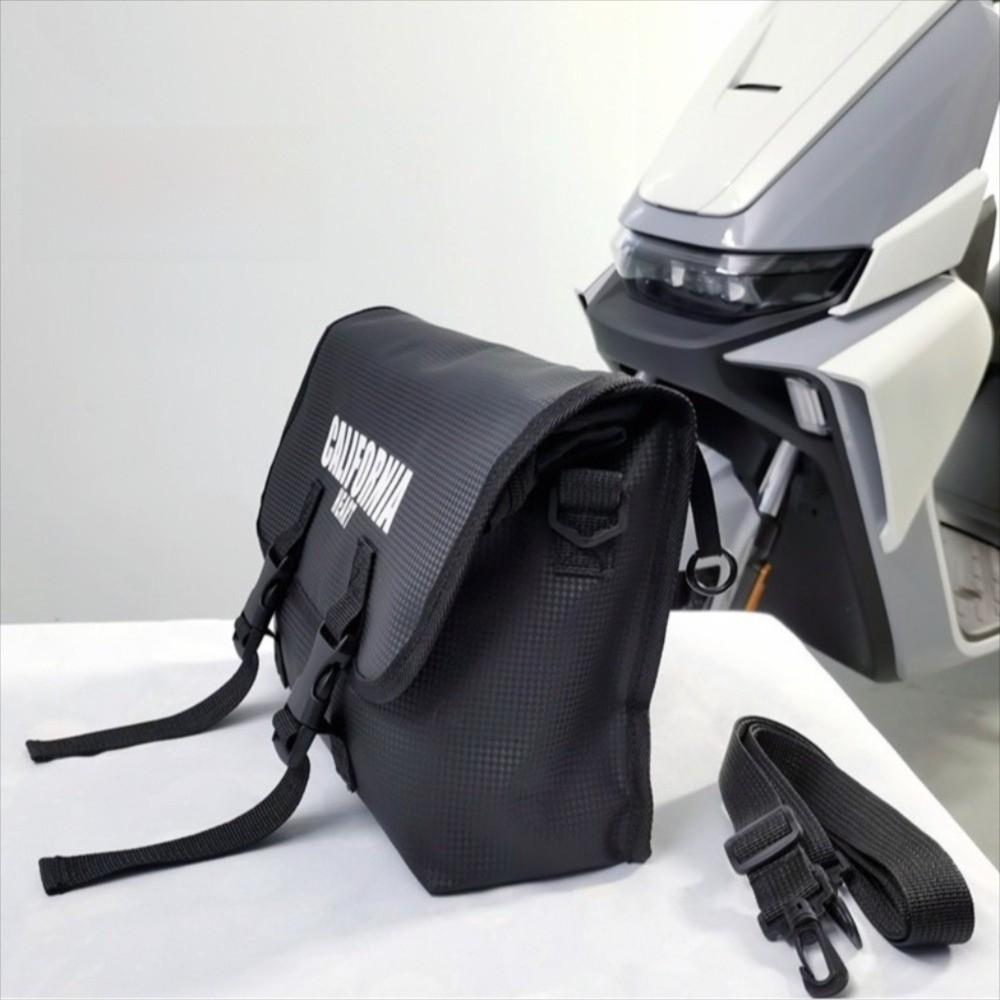 Oxford Cloth Motorcycle Front Bag Waterproof Storage Bag Electric Scooter