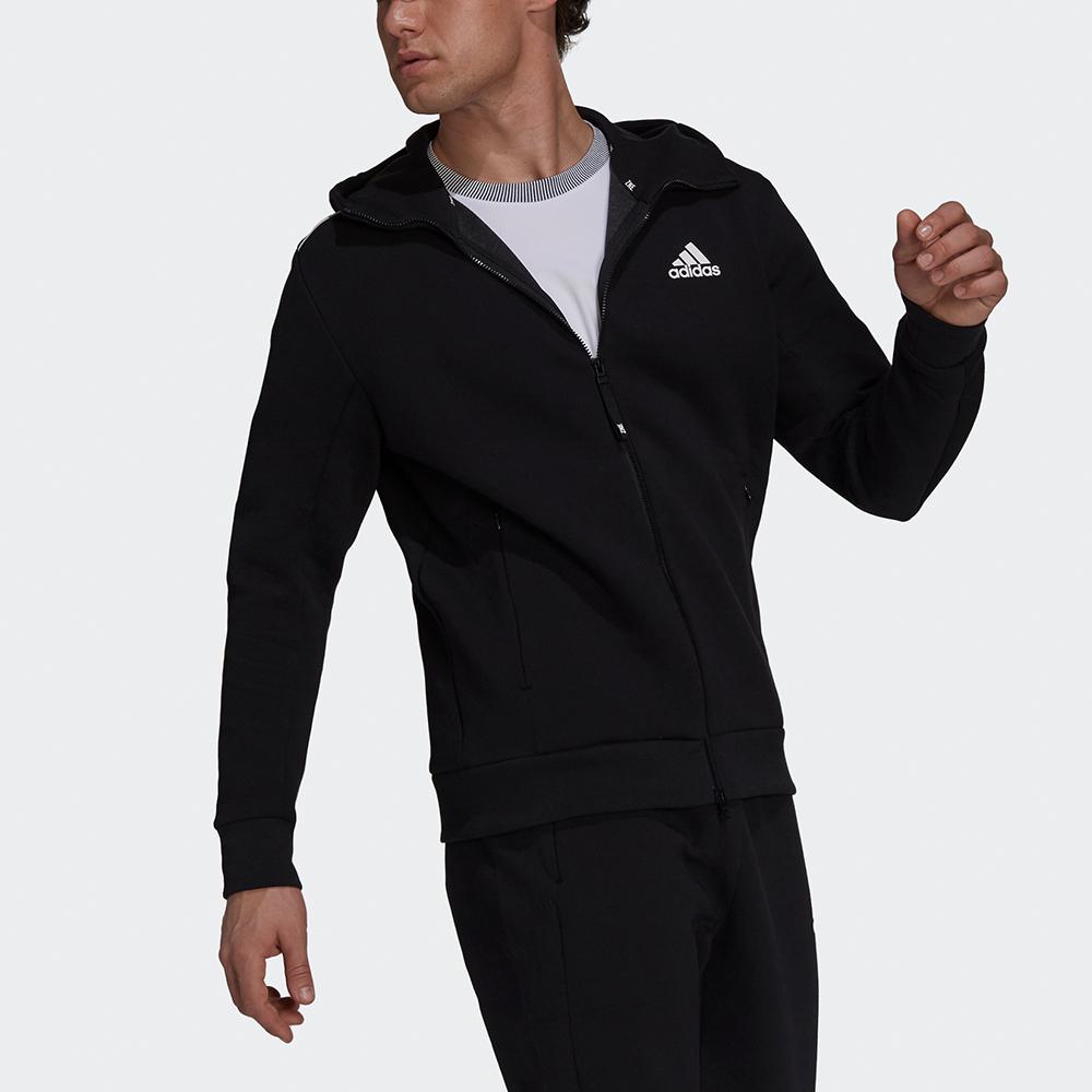 adidas Zne Hood с логотипом и принтом Спортивная куртка Мужские куртки Черные GT9780