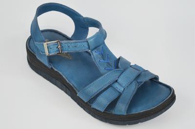 Сандалии с мягкой стелькой Samas 2050 36 Джинс кожа