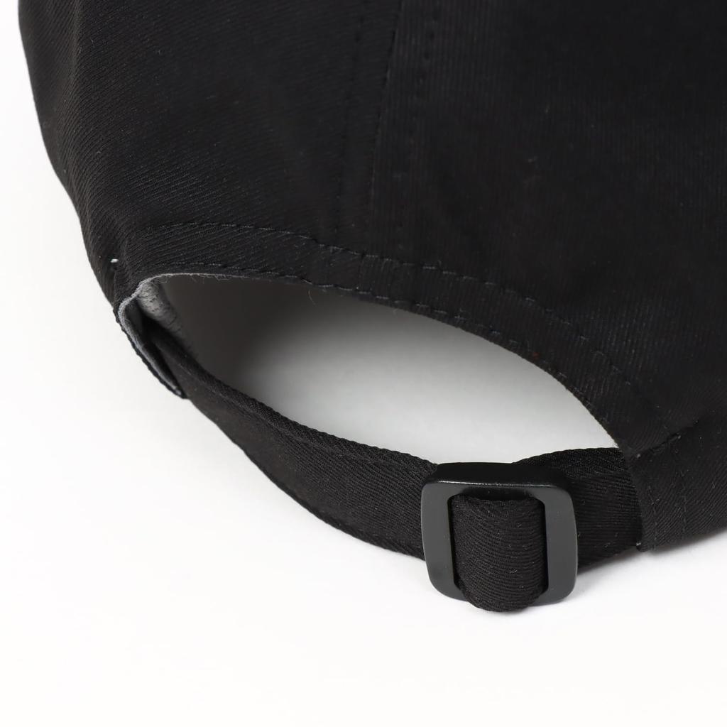 Champion Adjustable Graphic Logo Accessories Black Hat, Sweat-Absorbent, Quick-Drying, Strap, Print, Women's Cap, Golf, CW-ZG701C,