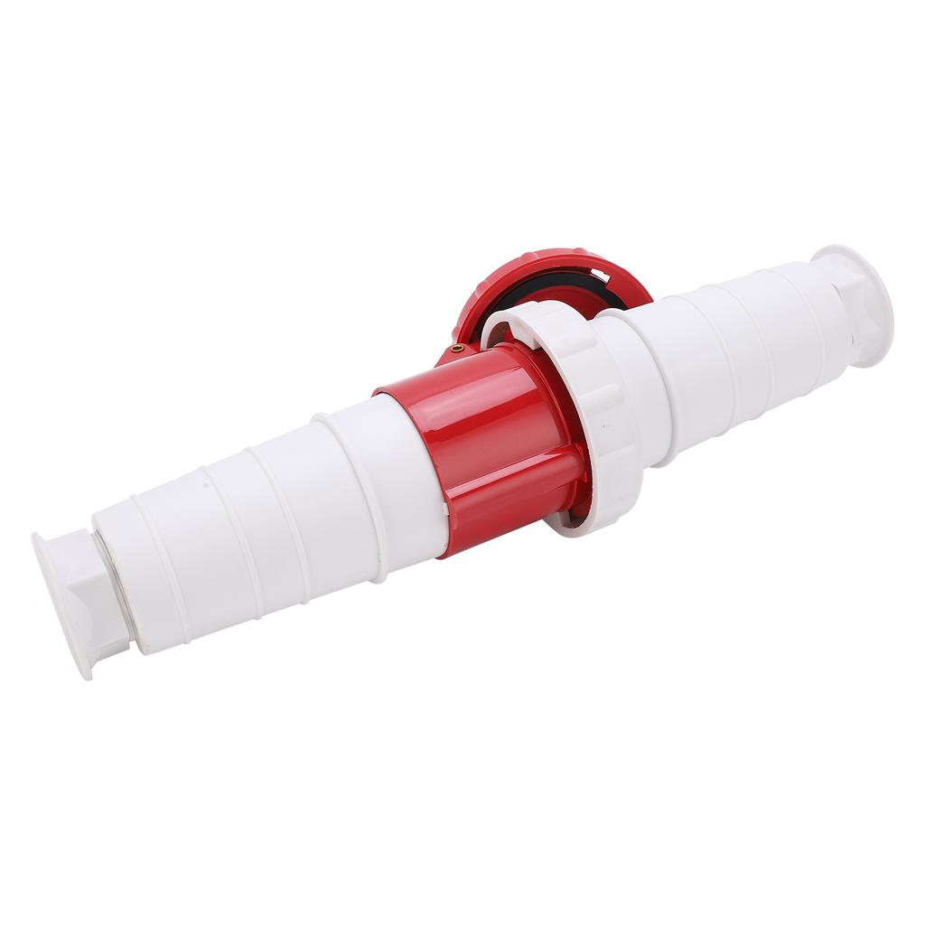 Промышленная вилка 63А 5-контактный силовой разъем 3-фазный 5-проводной IP67 водонепроницаемый 380-415В 3P+E+N