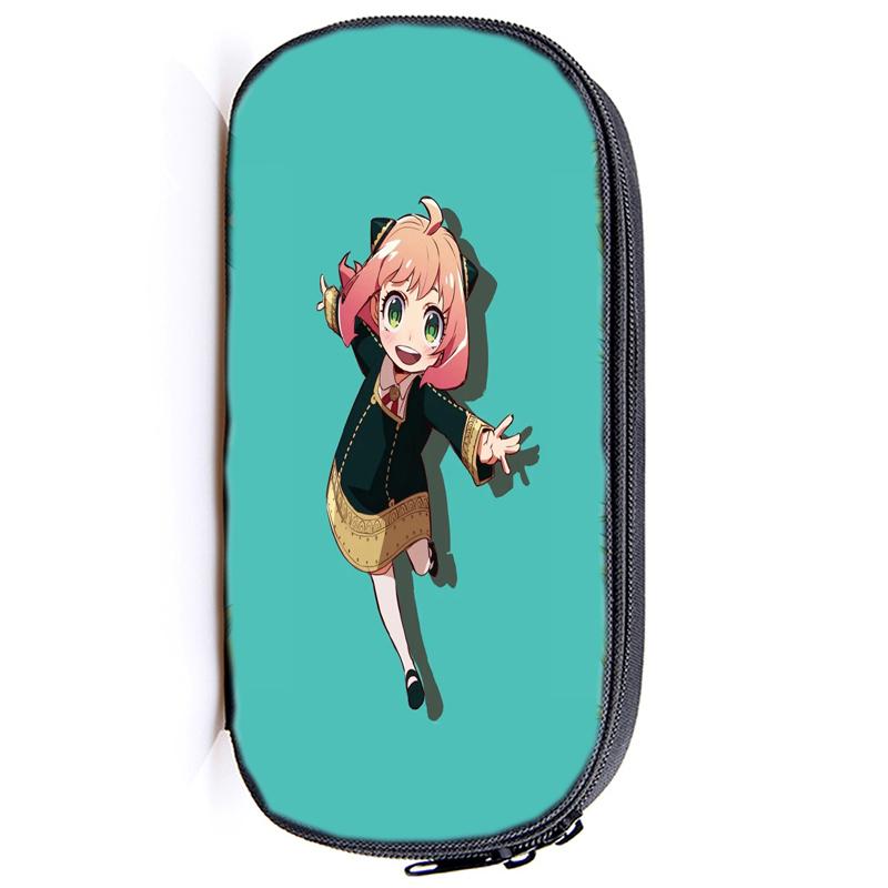 Семейный пенал Spy X Anya Forger, многофункциональный пенал, школьные принадлежности, чехол для ручек, канцелярские принадлежности, пенал