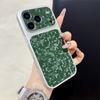 Роскошный Чехол для Телефона с Текстурой Мозаичной Сетки Для Apple iPhone 17 16 15 14 13 Pro Max Защита Объектива Камеры Ударопрочный PC Чехол