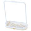 White Doll Clothes Rack Plastic Dollhouse Furniture Creative Miniature Doll Hangers  1/6  1/12 Doll