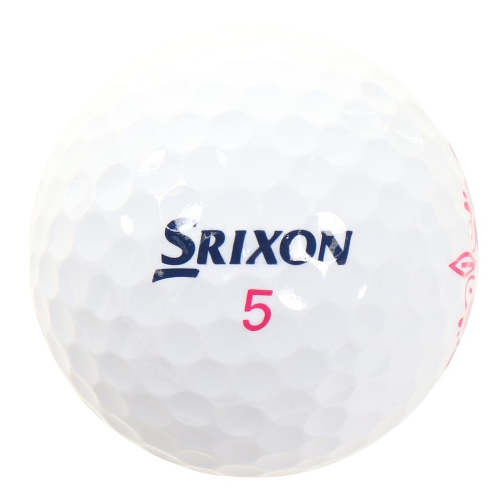 DUNLOP Мяч для гольфа SRIXON SOFT FEEL LADY 2021 Модель 1 дюжина Белый SNSFL5WH (12 шт.)