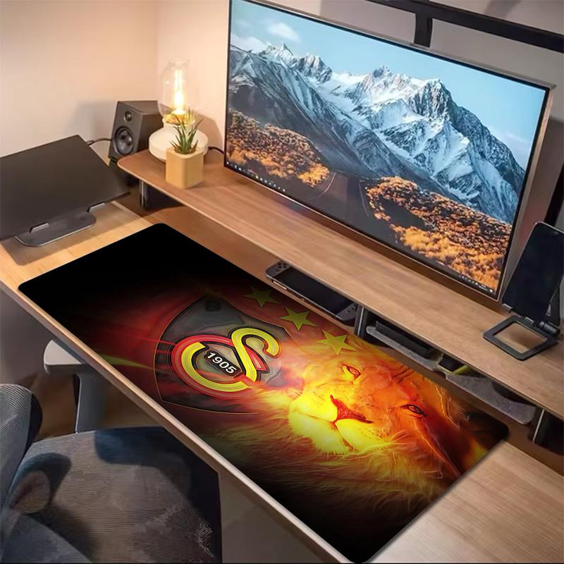 Galatasaray Print Cushion Non-slip Laptop Tablet Big Mousepad XXL Mat Mini PC Playmat With Lock edge