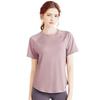 Rovidorx Yoga Short Sleeve Plus Loose Pilates Gym Training Running UV Quick Women's Top, T-Shirt, Sizes, Fit, Wear, Wear, Wear, Wear, Protection,