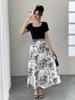 Women's Summer Floral French Slimming Long Dress - New Design Outerwear
