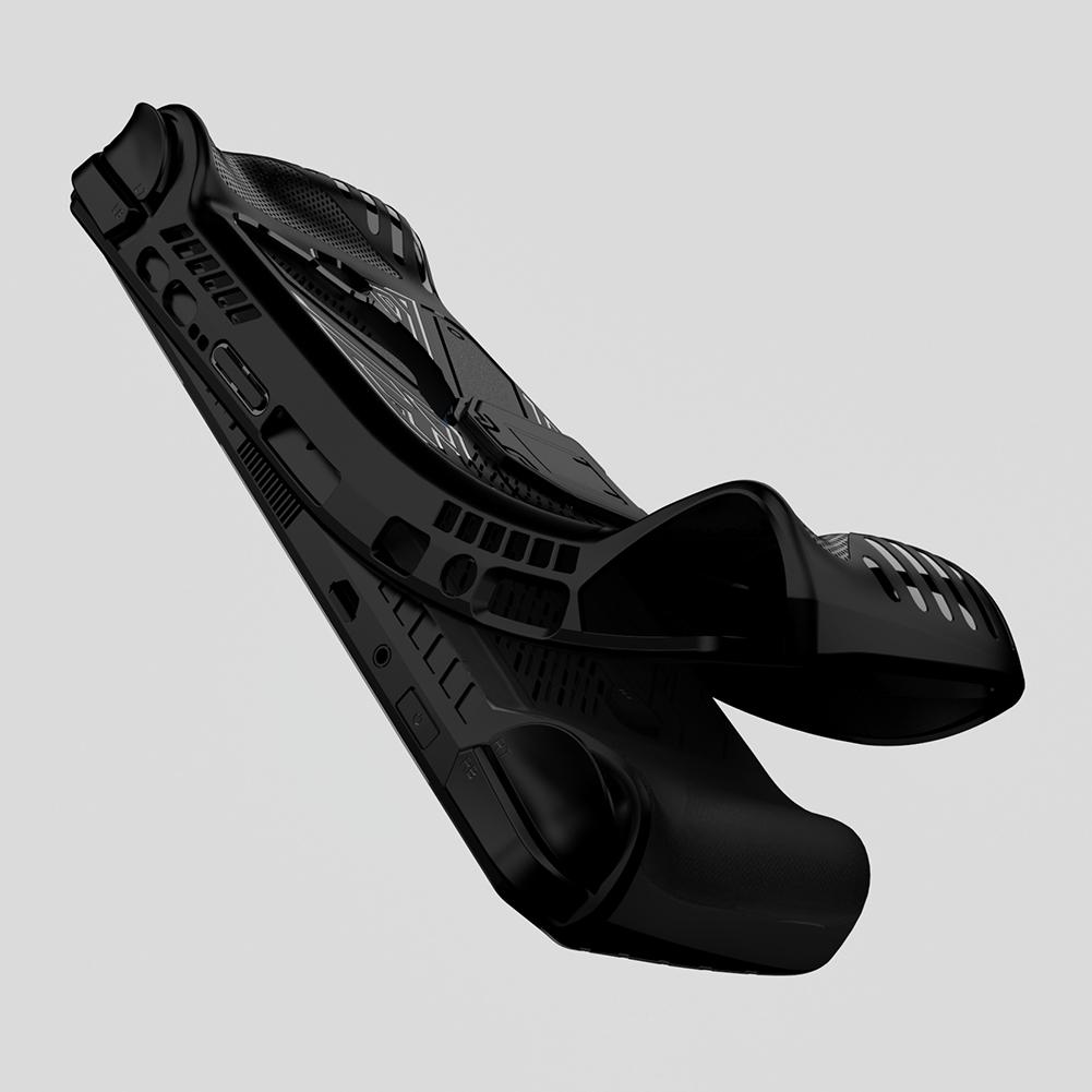 Защитная крышка для игровой консоли ASUS ROG ALLY X с подставкой, мягкий защитный чехол из ТПУ, ударопрочный кейс-защита