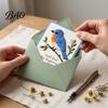 Needle And Thread Crafts Garden Animal Stitching Card Kit, DIY Stitch by Family Crafting Kits Hand, Embroidery Greeting Kit for Adults Beginners