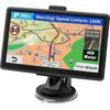 Автомобильный GPS-навигатор - 7 дюймов, Бесплатные пожизненные обновления карт, Предупреждения о камерах скорости и POI