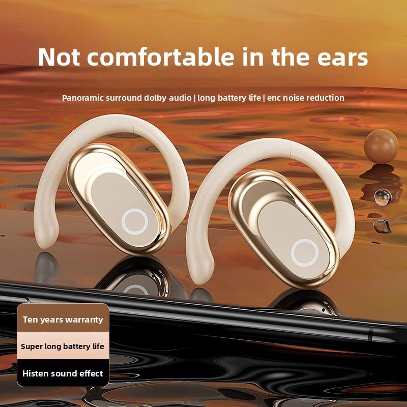 Wireless for 5.49 Earbuds IP6X Waterproof Open-Ear Design Sports-Grade ANC Bone-Conduction Hi-Res High-Fidelity Sound Made