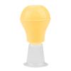 Women Portable Soft Cups Correction for Inverted Flat Nipples Aspirator Puller(Yellow)