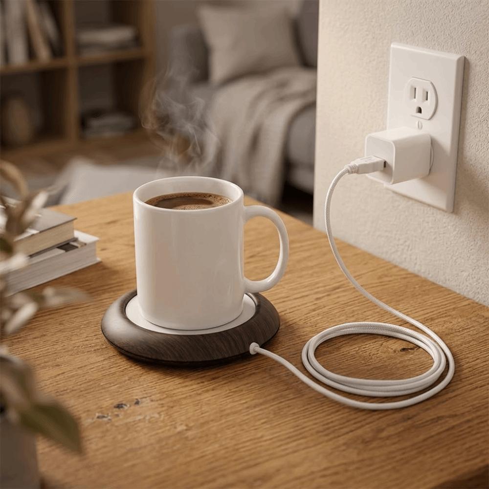 Constant Temperature USB Warm Pad 55 Degree Cup Warmer Stable Holder Coffee Heater  Year End Gift