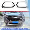 Для Subaru Forester 2025 2026 Автоаксессуары ABS Хром Передний бампер Воздухозаборник Декоративная полоса Отделка