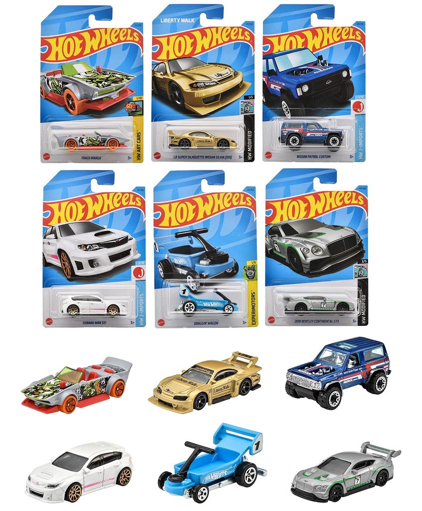 Hot Wheels Basic Car Assortment мини-машины, проданные в годах и [36 коробок] [3 вверх] 98KF-C4982