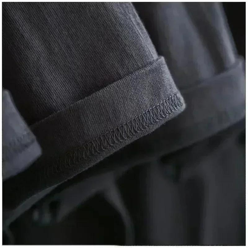 Футболка Белоус Эйс Мужская Смелый Принт Хлопковая Футболка Дерзкий Уличный Стиль Дышащий Стильный Повседневный Топ