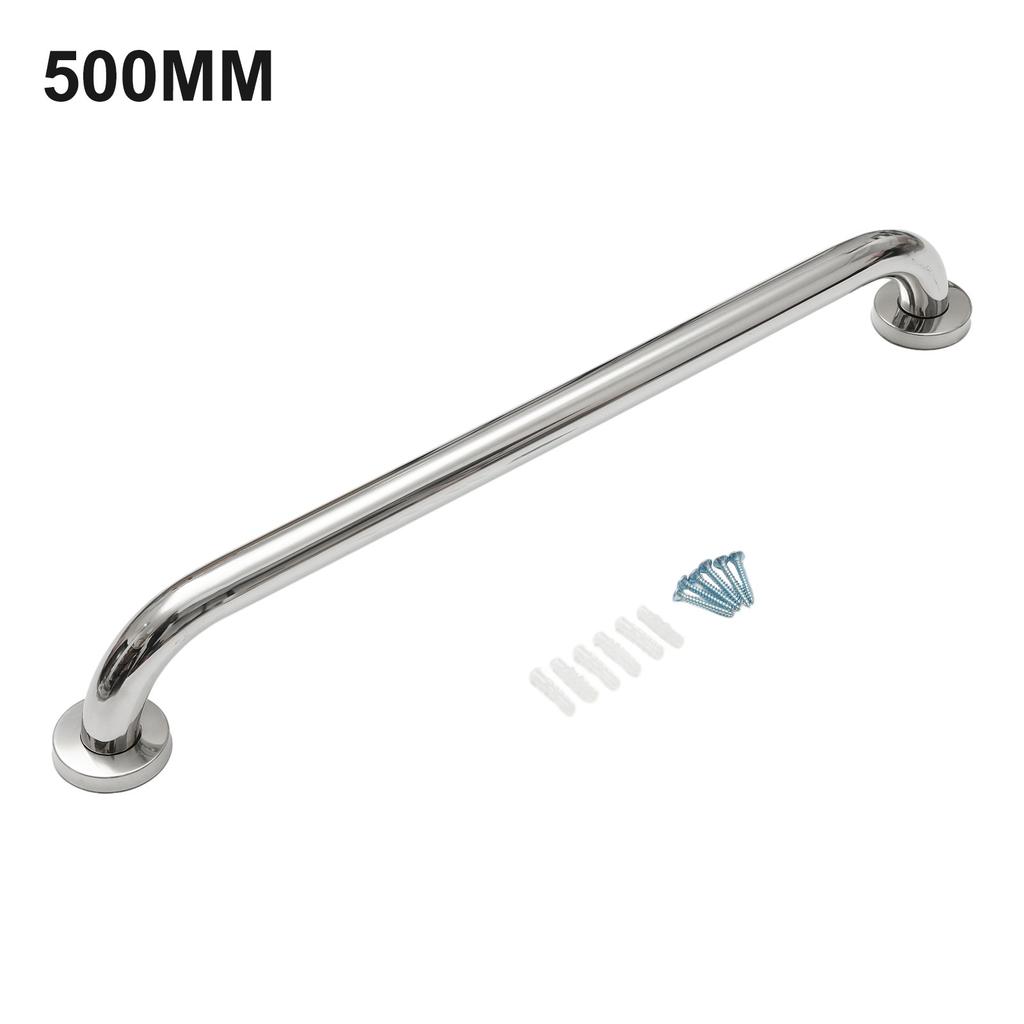 300/400/500mm Shower Grab Bar Grip Bathroom Aid Safety Hand Handle Towel Rail