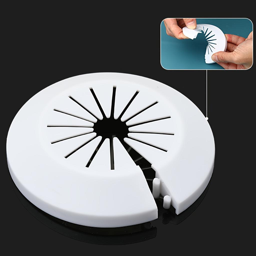 6 шт. Декоративные крышки для труб, защелкивающиеся декоративные кольца для труб крана для герметизации и сокрытия настенных сантехнических соединений