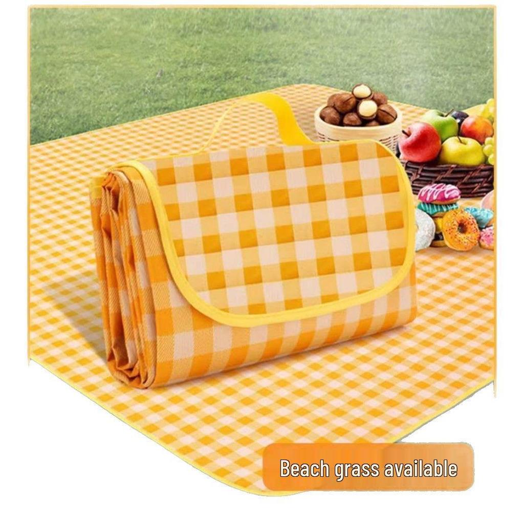 Thick Waterproof Outdoor Picnic Mat – Portable, Moisture-Proof, Foldable Camping Cushion