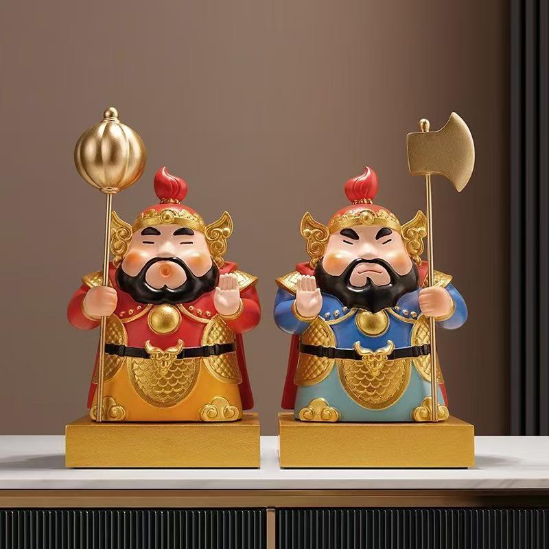 Украшение 'Боги Фортуны и Богатства' для декора гостиной и в подарок на новоселье