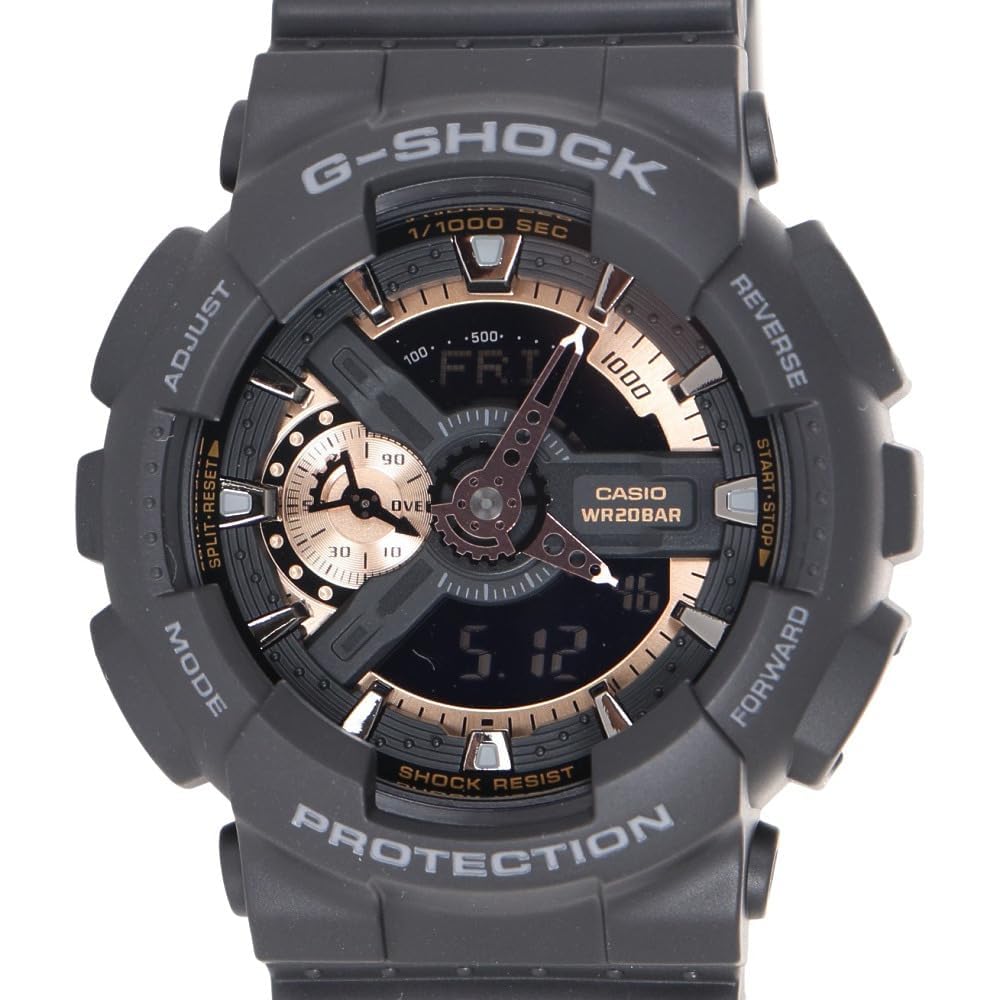 Мужские часы Casio G-Shock GA-110RG-1AJF Серия Rose Gold Ударопрочные Водонепроницаемые Стильный Дизайн