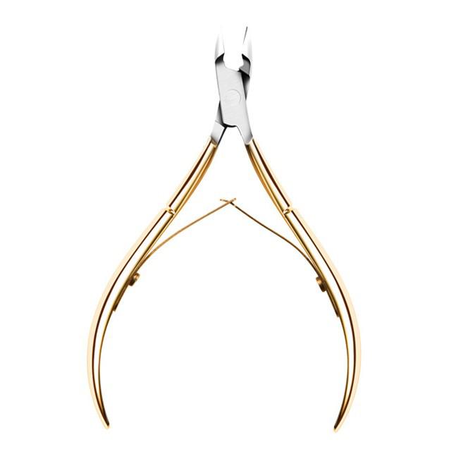 Набор для маникюра в салоне: Ножницы для кутикулы, шлифовальная пилка и коробка для хранения