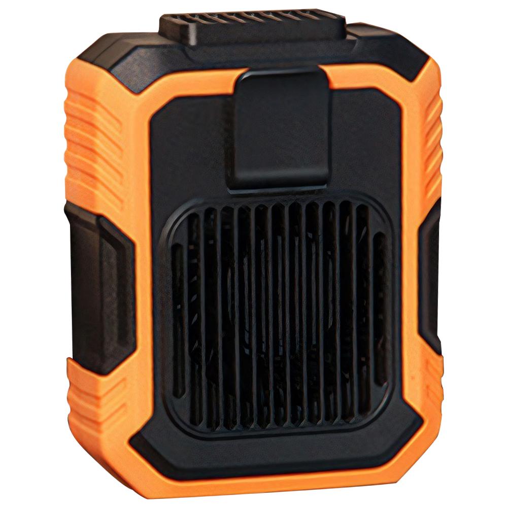 Персональный вентилятор с креплением на пояс 4000 мАч, перезаряжаемый вентилятор для тела, портативный внешний аккумулятор, фонарик, поясной вентилятор для работ на открытом воздухе, походов, кемпинга