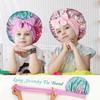 2 PCS Kids Bonnets for Girls, Silk Bonnet for Kids, Satin Bonnet for Sleeping,