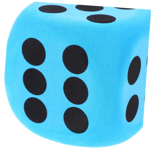 LRXIYODE 2 Large Dice, Lightweight Party Game Dice for Indoor and Outdoor Play, Teaching Aids and Board Game Accessories for Kids