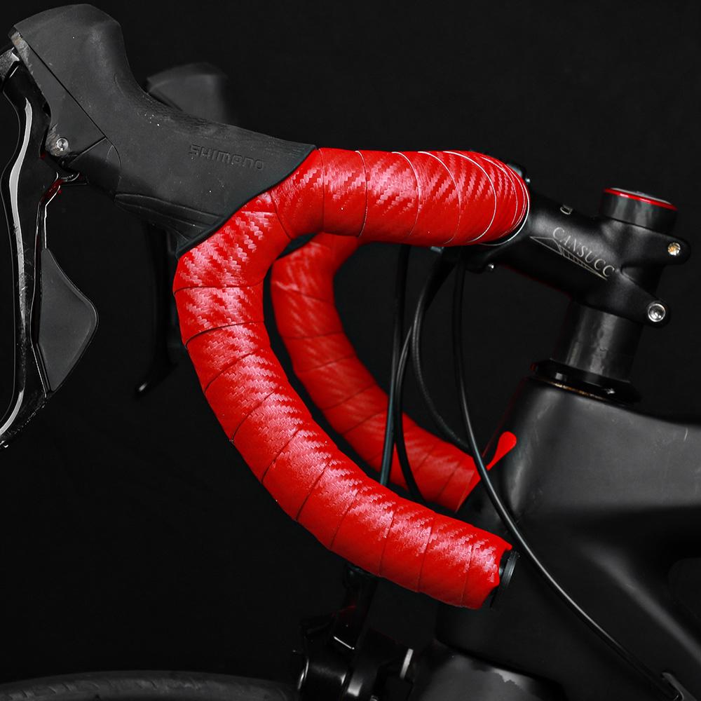 Карбоновая рулевая лента с узором, лента из ЭВА ПУ, практичная, ударопрочная, прочная, демпфирующая, антивибрационная, ремень для